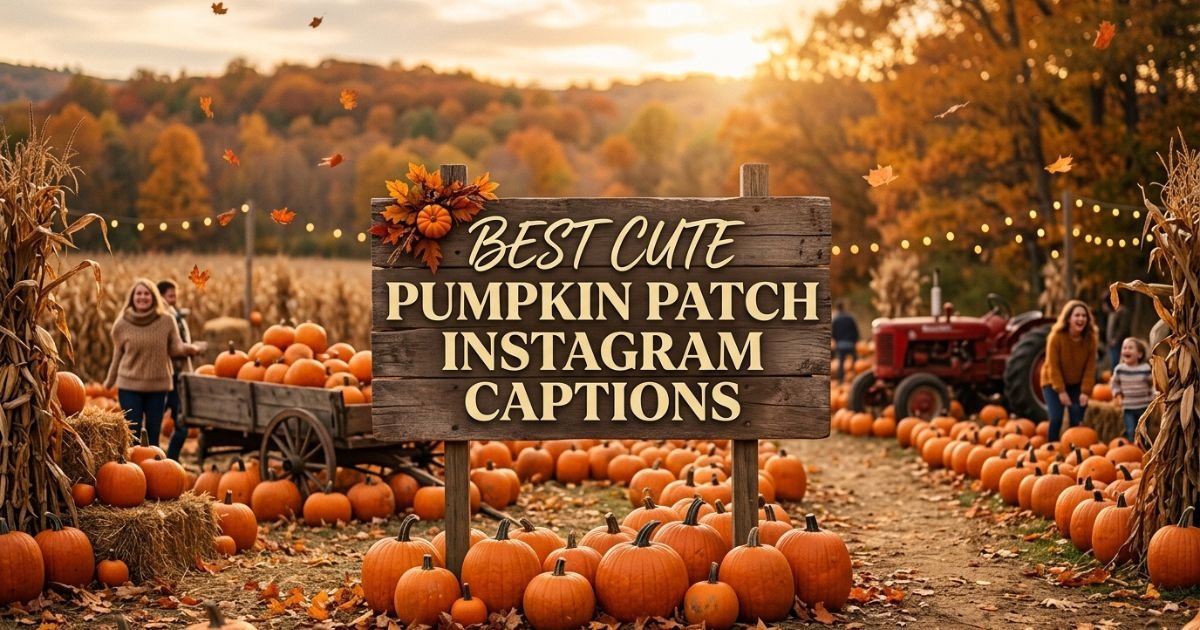 Best Cute Pumpkin Patch Instagram Captions