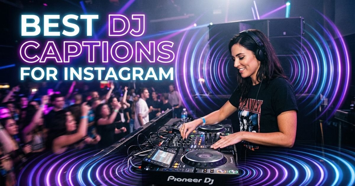 Best DJ Captions for Instagram