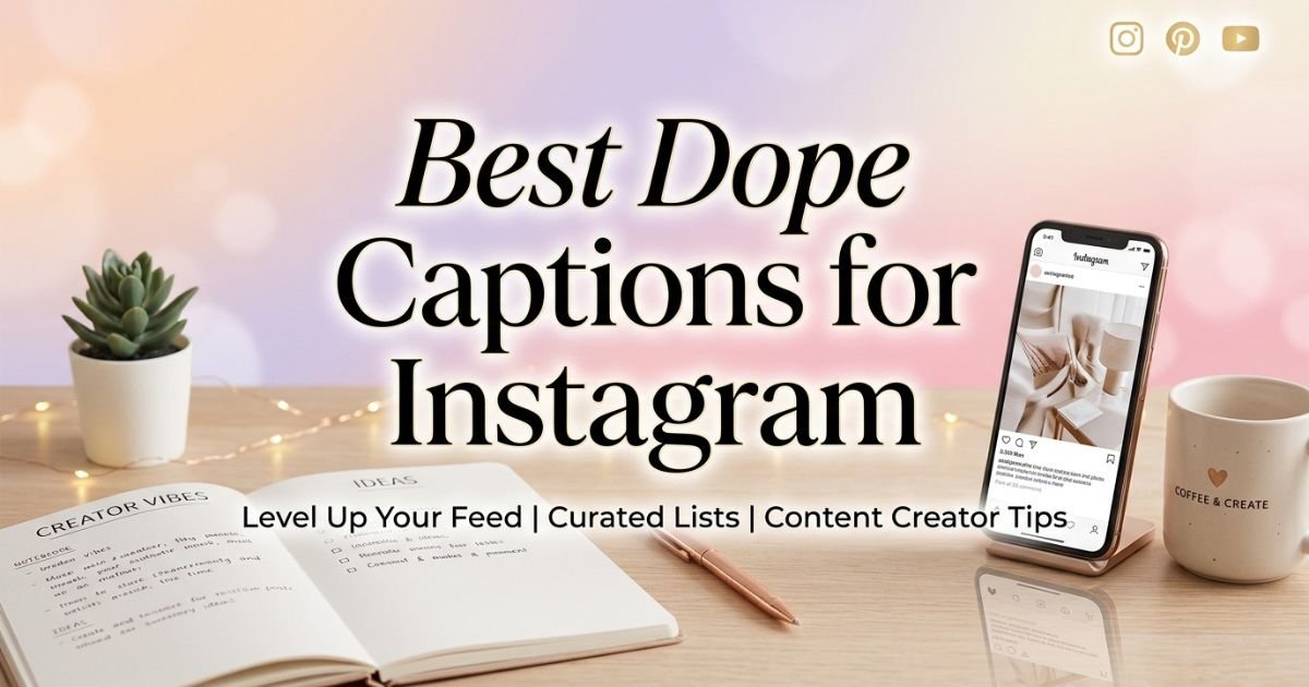 Best Dope Captions for Instagram