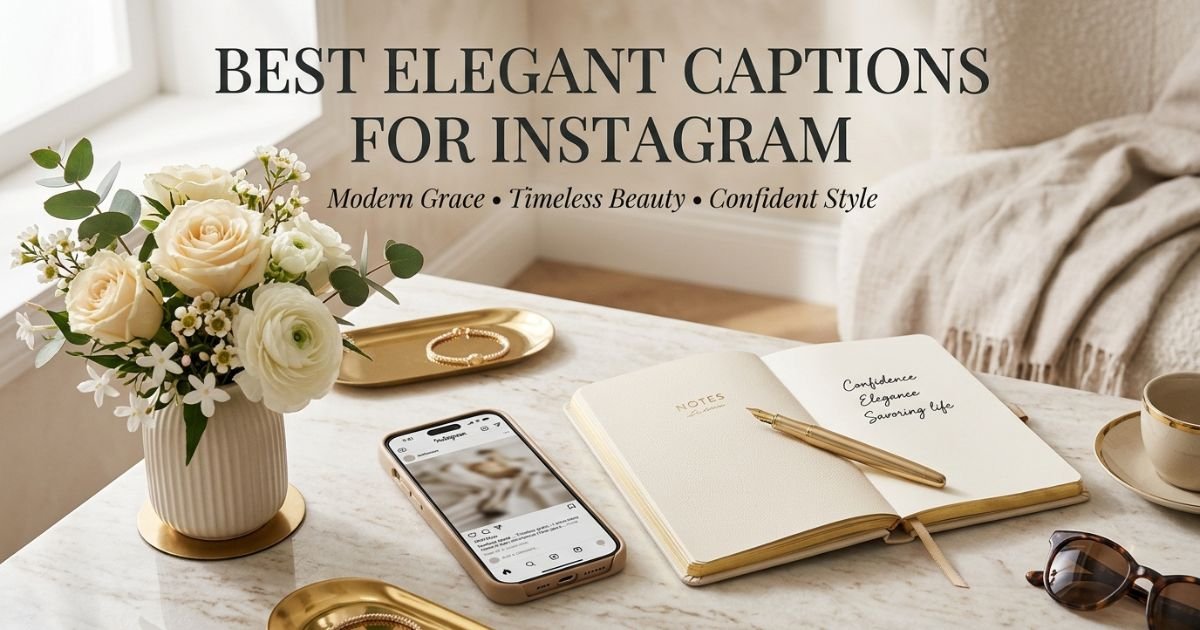 Best Elegant Captions for Instagram
