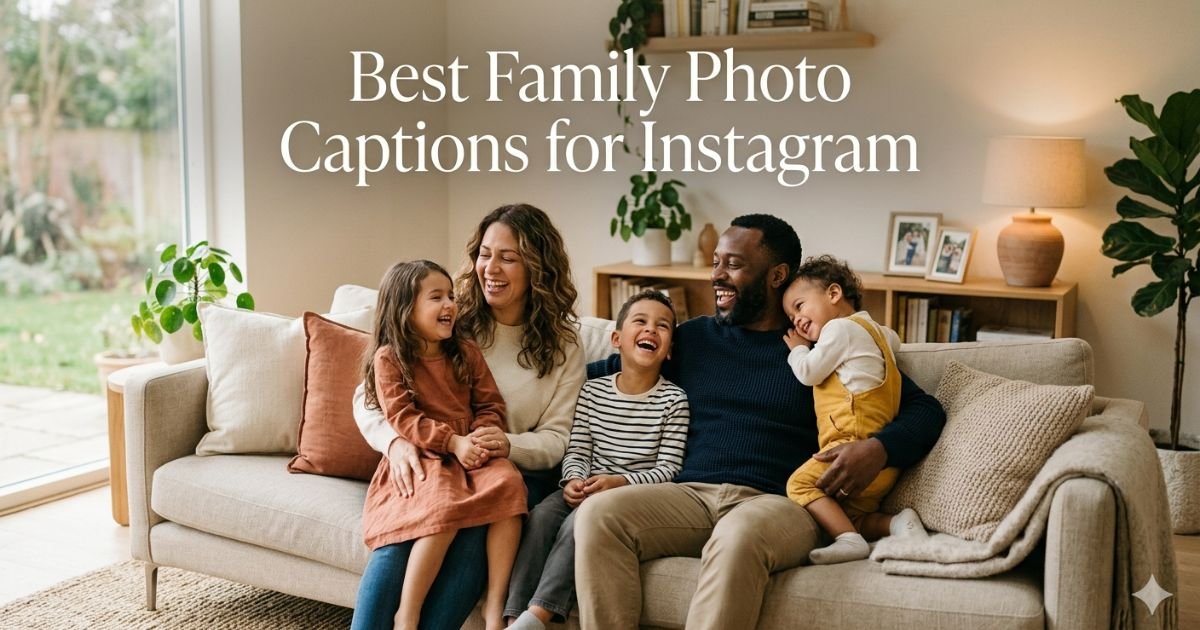 Best Family Photo Captions for Instagram