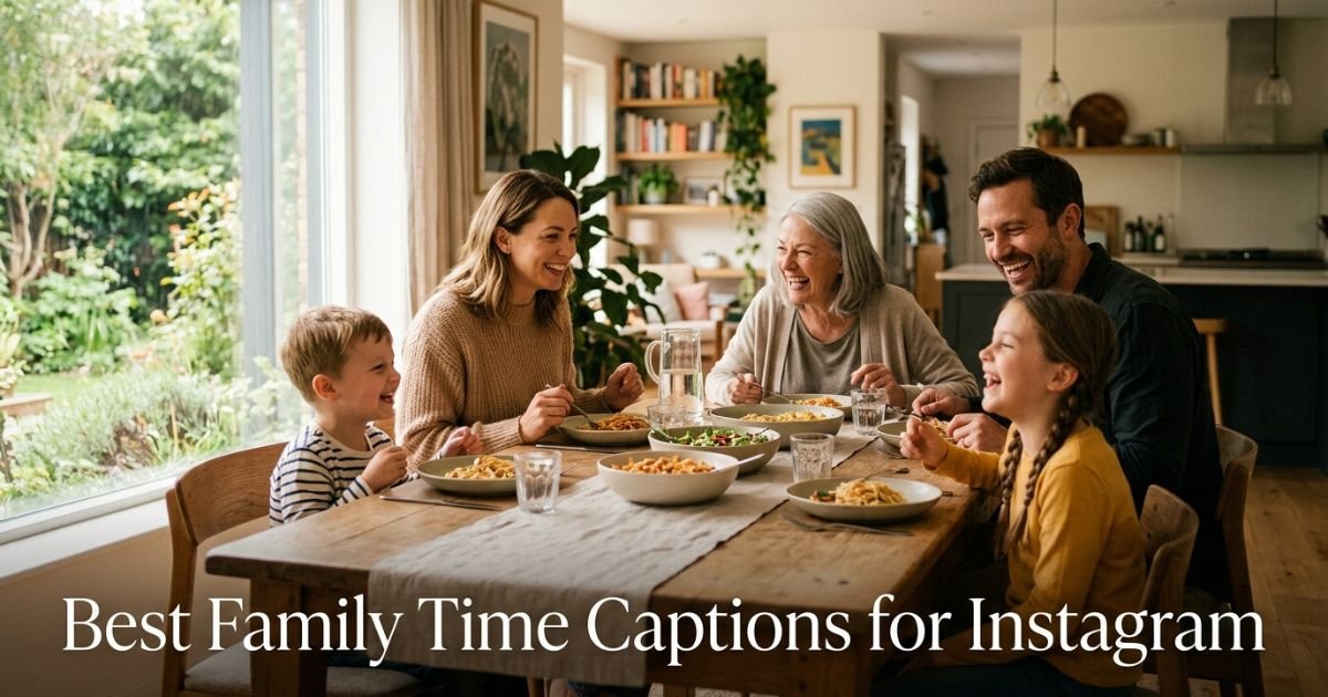Best Family Time Captions for Instagram