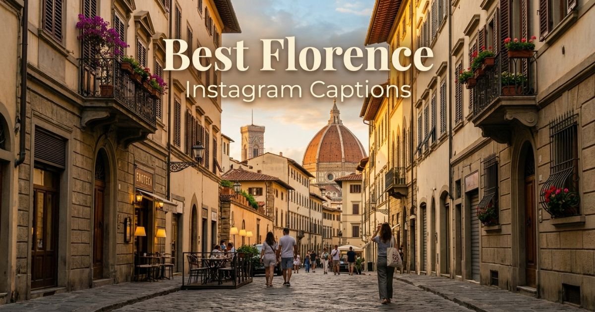 Best Florence Instagram Captions