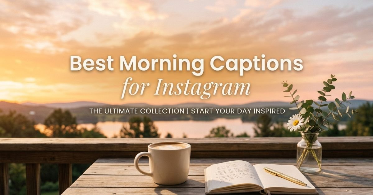 Best Morning Captions for Instagram