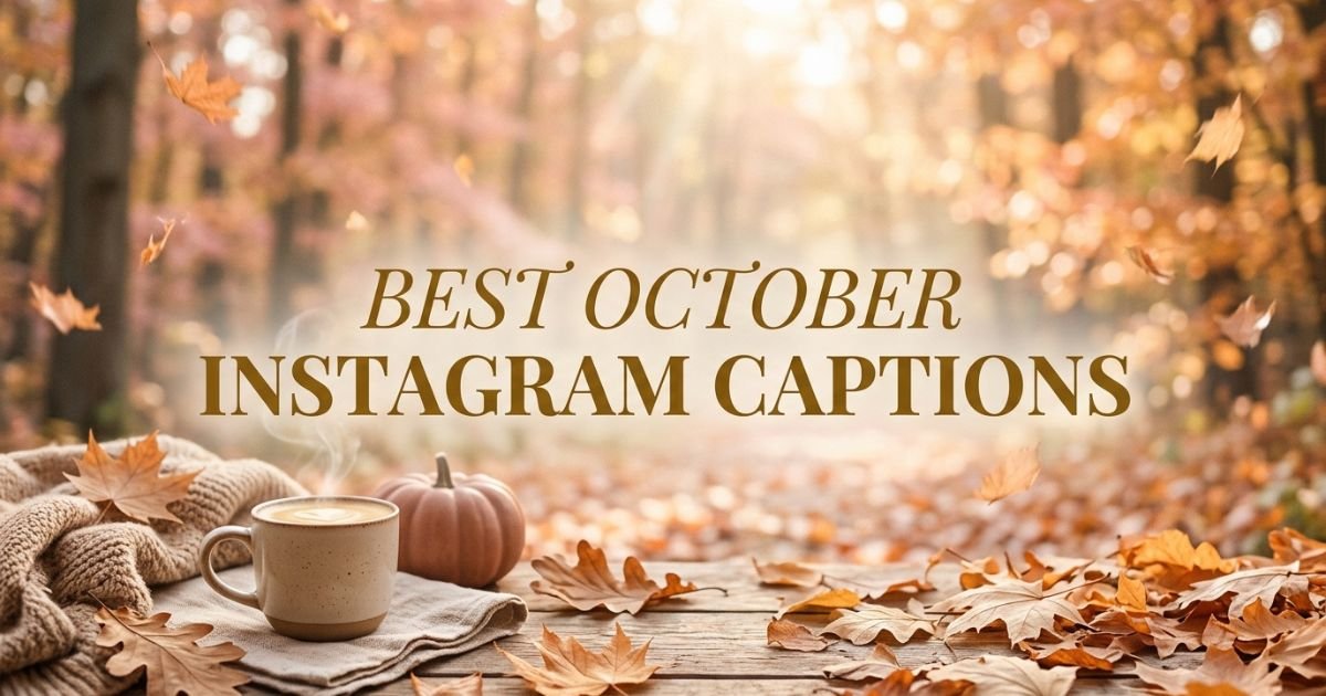 Best October Instagram Captions