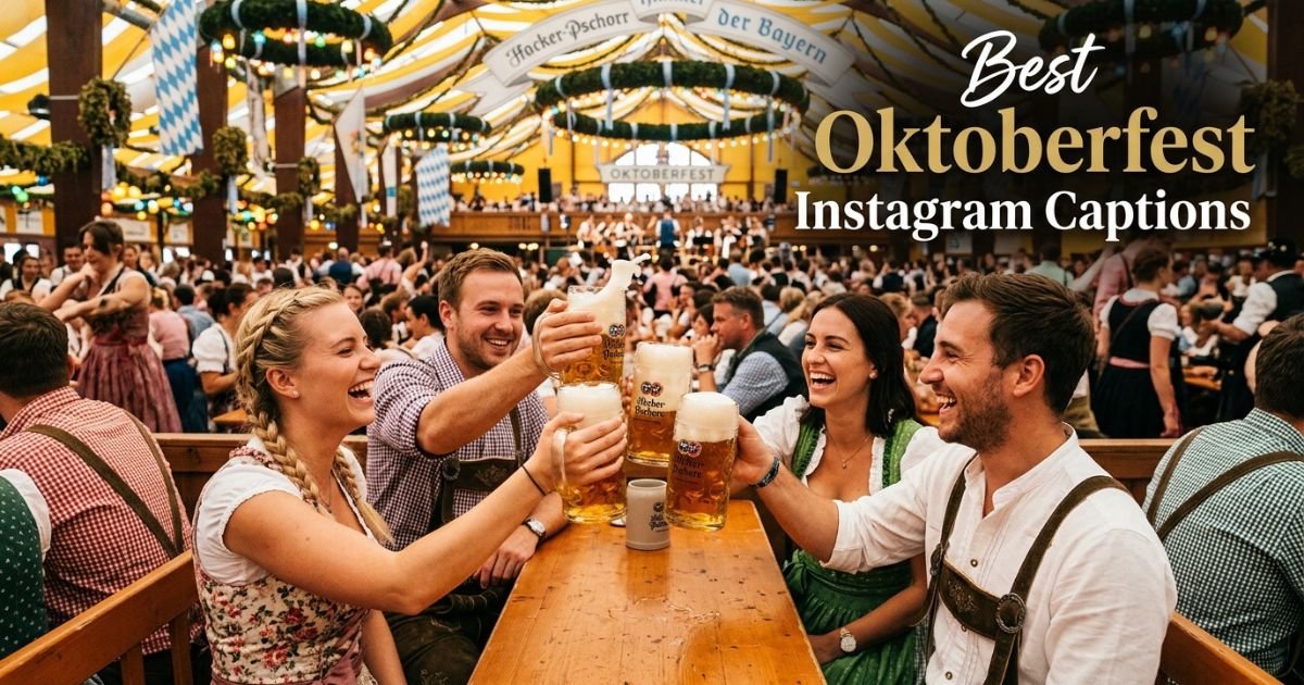 Best Oktoberfest Instagram Captions