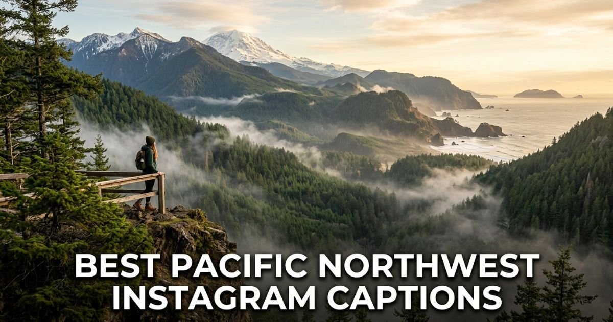 Best Pacific Northwest Instagram Captions