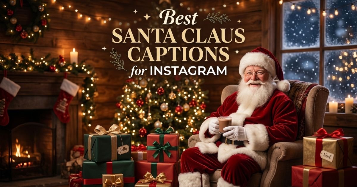 Best Santa Claus Captions for Instagram