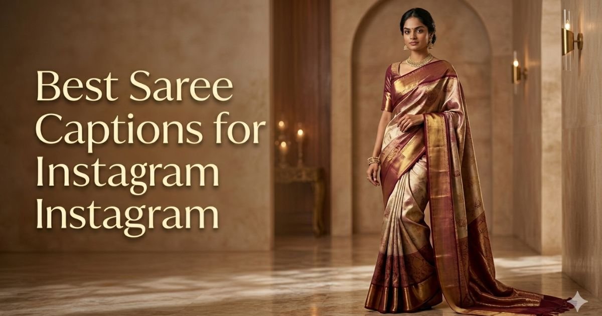 Best Saree Captions for Instagram