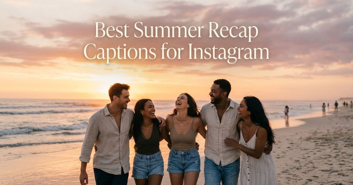 Best Summer Recap Captions for Instagram