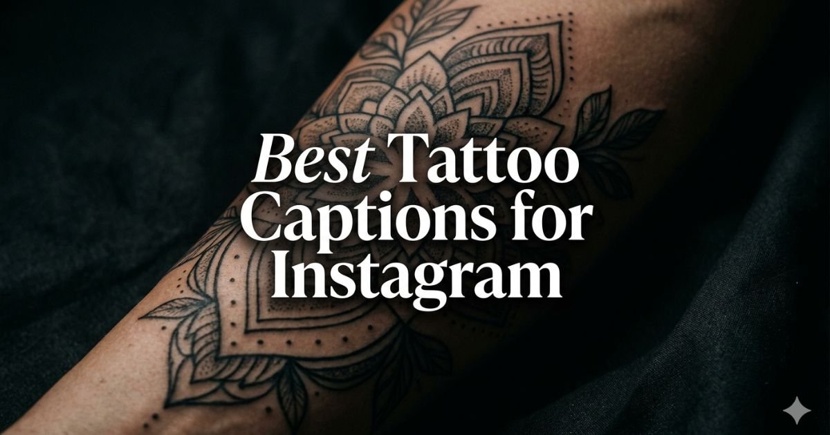 Best Tattoo Captions for Instagram