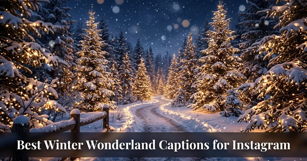 Best Winter Wonderland Captions for Instagram