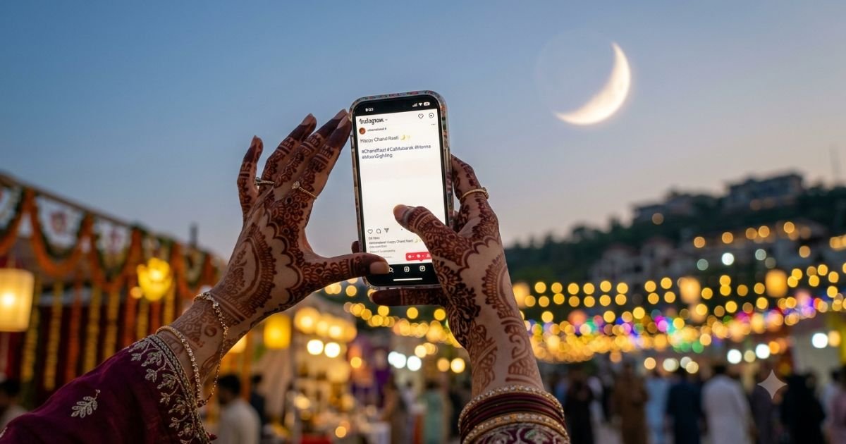 Chand Raat Captions