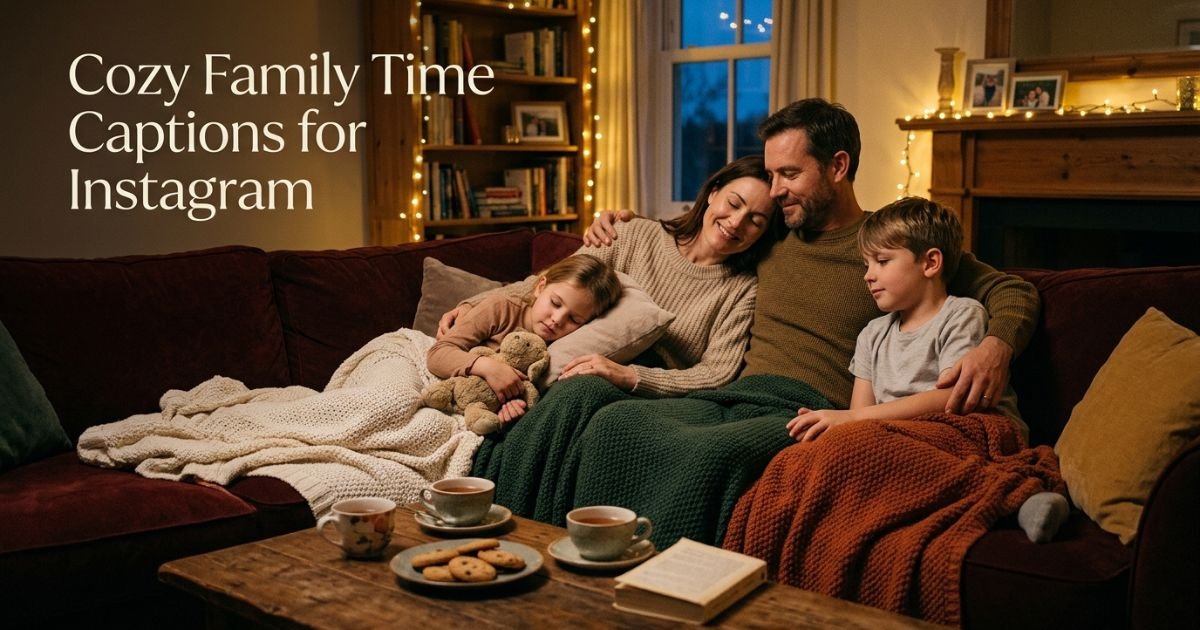 Cozy Family Time Captions for Instagram