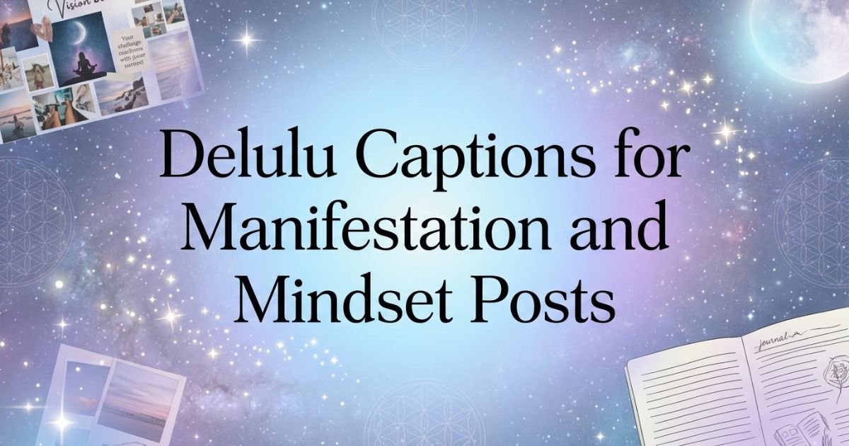 Delulu Captions for Manifestation and Mindset Posts