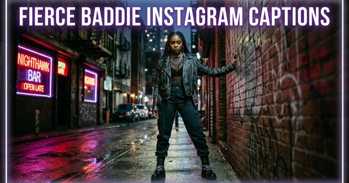 Fierce Baddie Instagram Captions