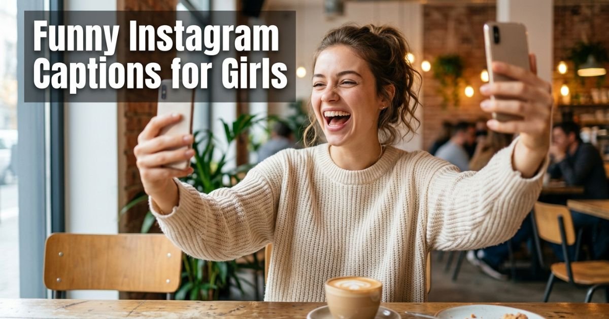 Funny Instagram Captions for Girls