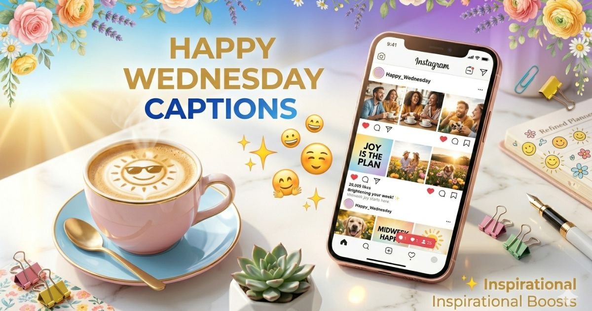 Happy Wednesday Captions