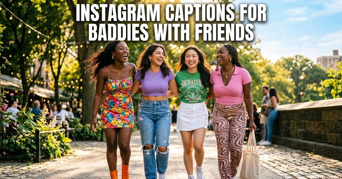 Instagram Captions for Baddies with Friends