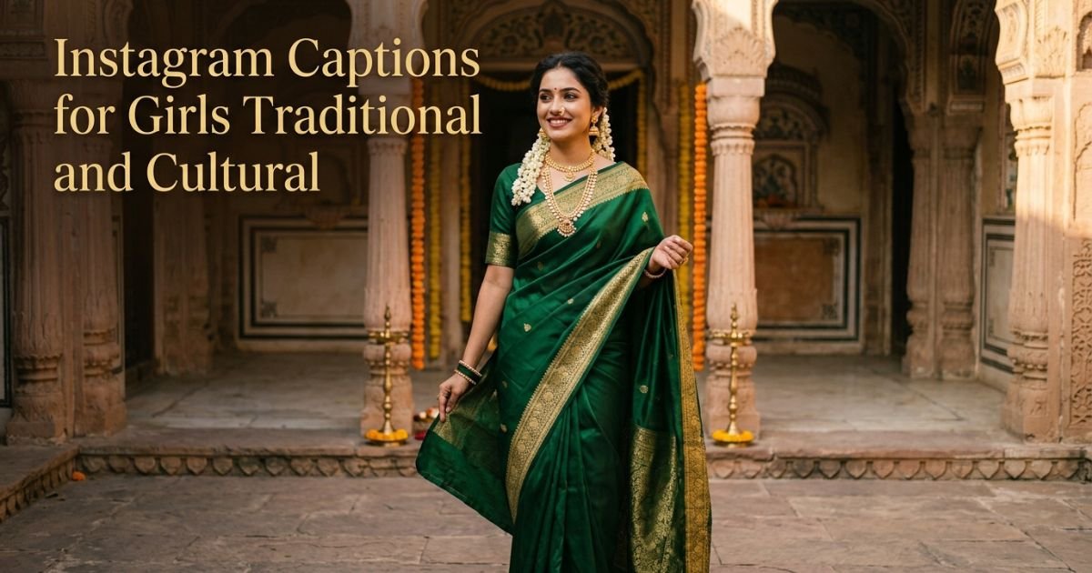 Instagram Captions for Girls Traditional and Cultural