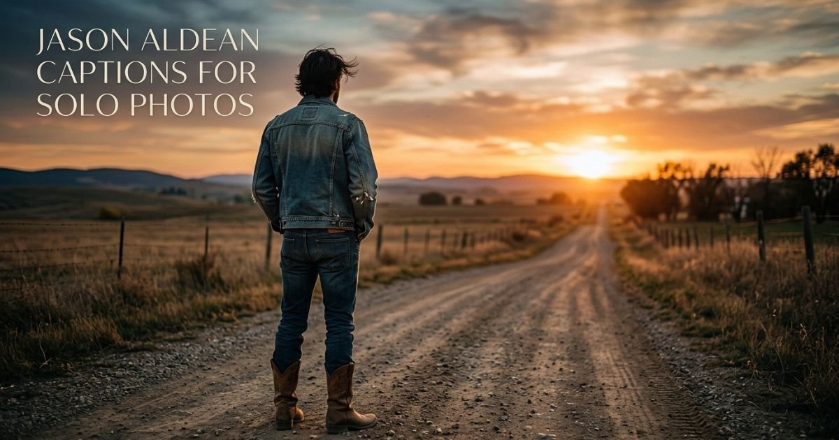 Jason Aldean Captions for Solo Photos