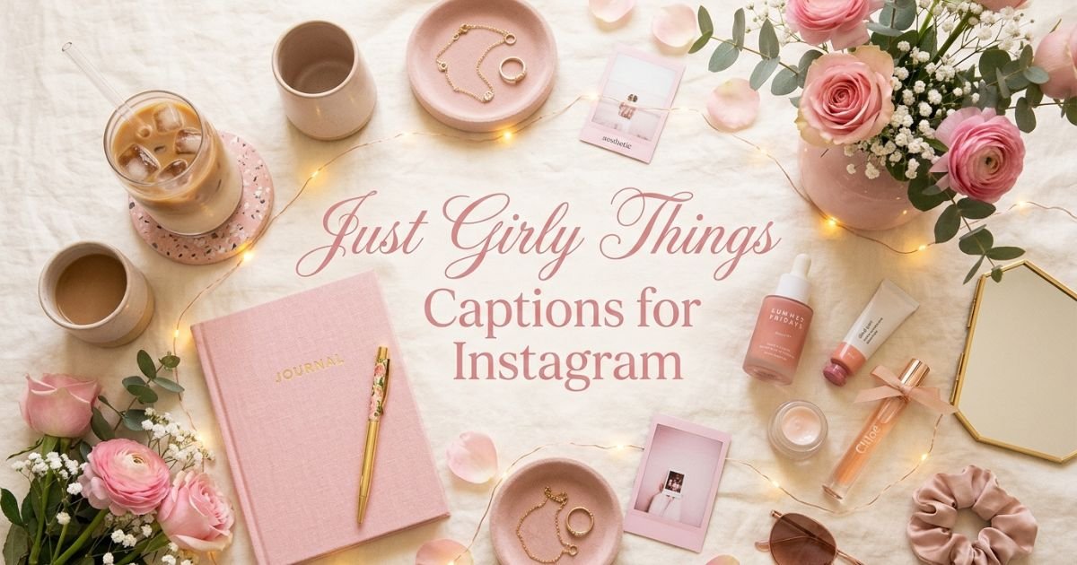 Just Girly Things Captions for Instagram