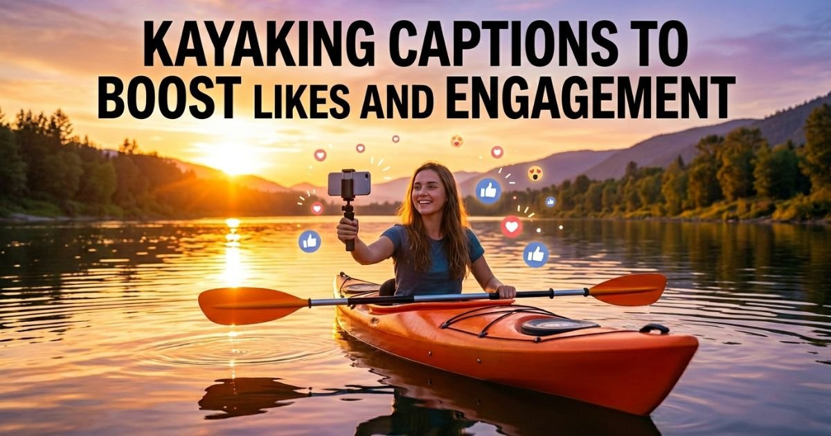 Kayaking Captions to Boost Likes and Engagement