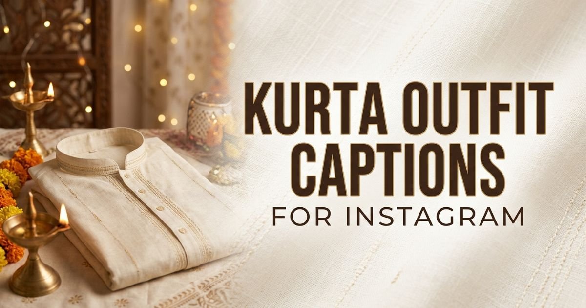 Kurta Outfit Captions for Instagram