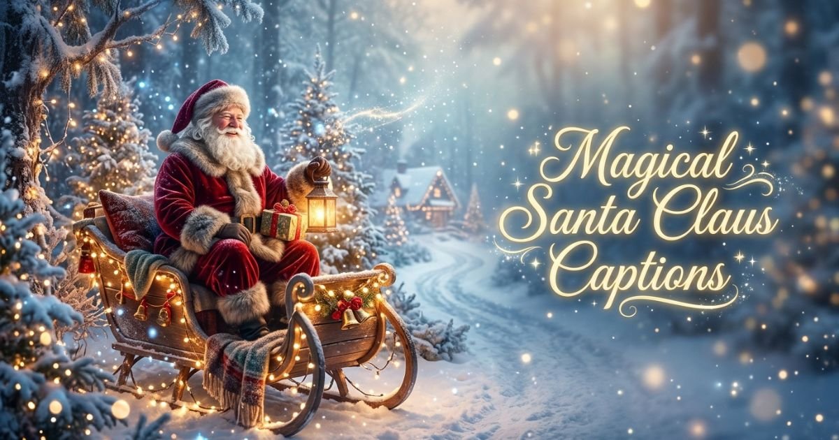 Magical Santa Claus Captions