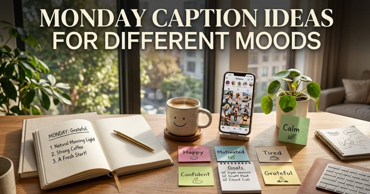 Monday Caption Ideas for Different Moods