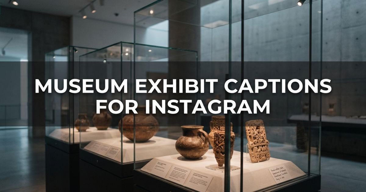 Museum Exhibit Captions for Instagram
