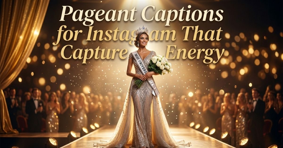 Pageant Captions for Instagram That Capture Crown Energy