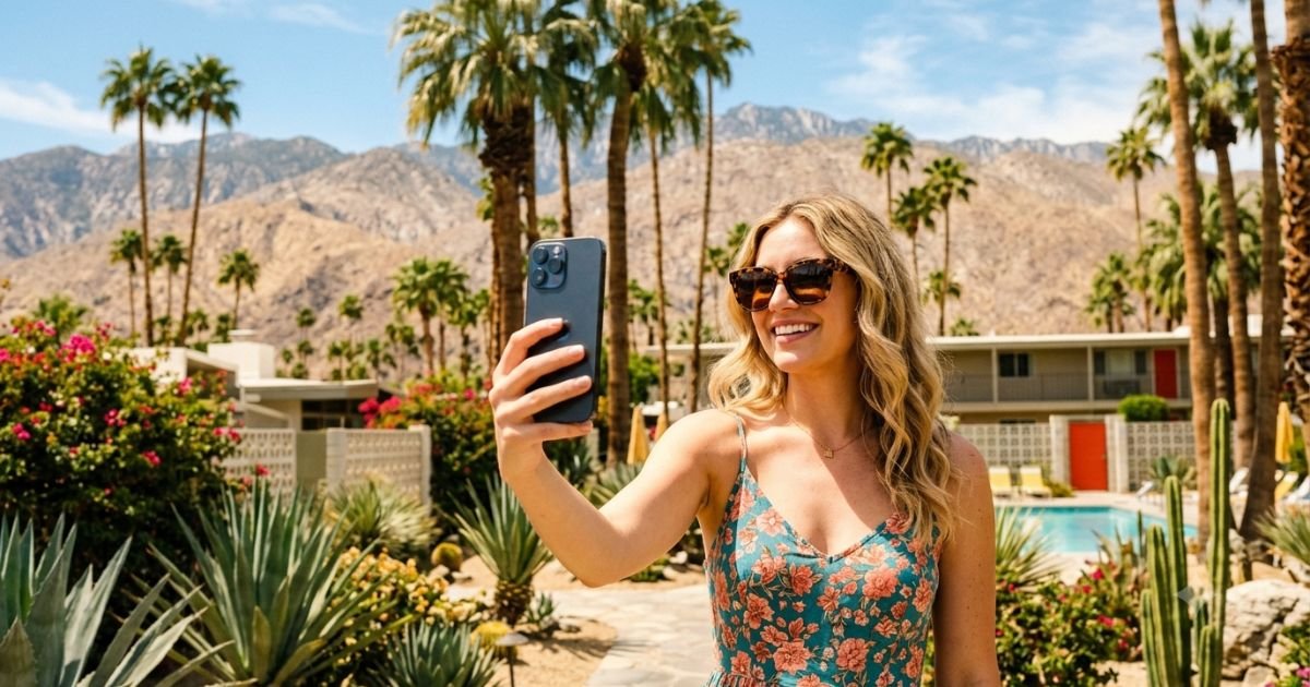 Palm Springs Selfie Captions