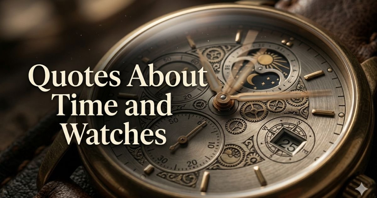 Quotes About Time and Watches