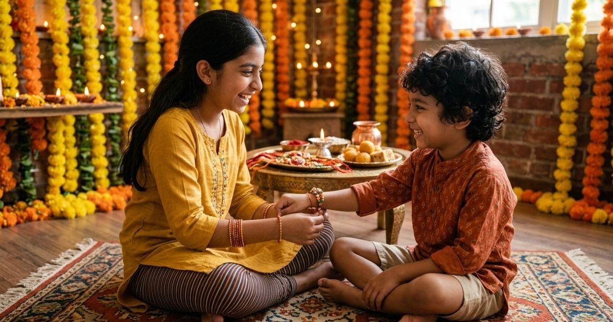 Rakhi and Indian Sibling Captions
