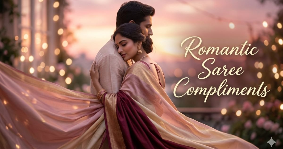 Romantic Saree Compliments
