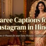 Saree Captions for Instagram in Hindi