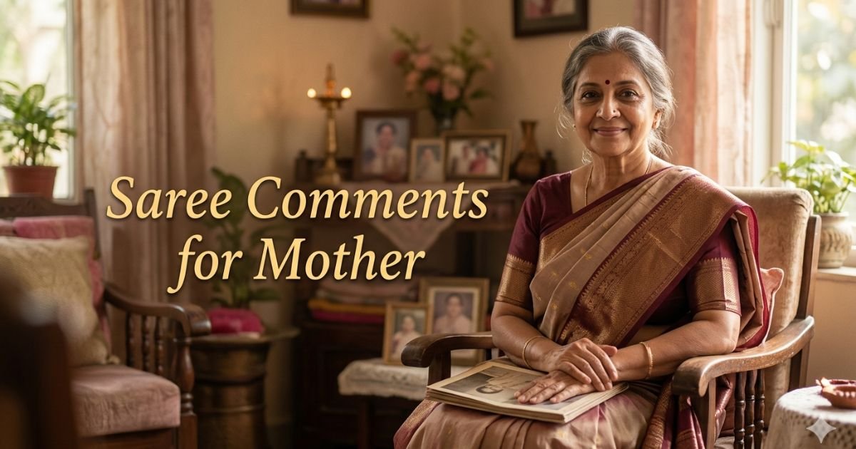 Saree Comments for Mother