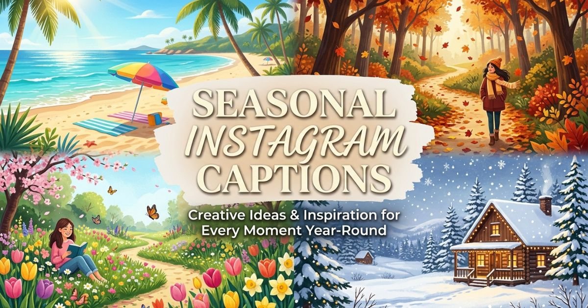 Seasonal Instagram Captions