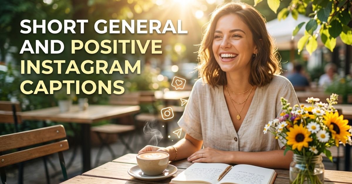 Short General and Positive Instagram Captions