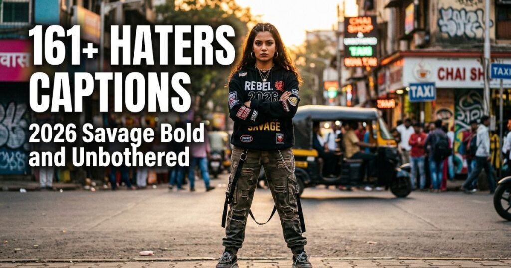 161+ Haters Captions 2026