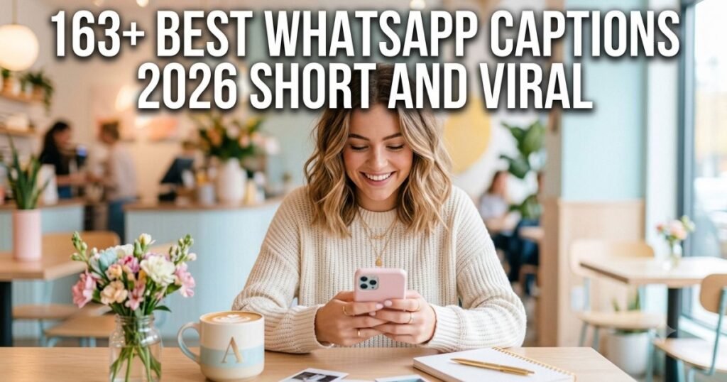 163+ Best WhatsApp Captions 2026