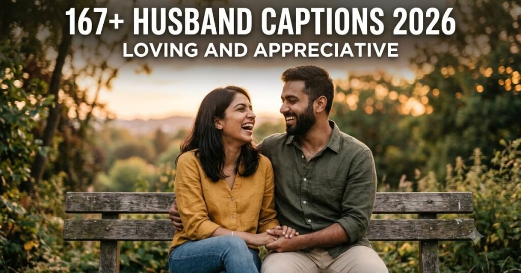 167+ Husband Captions 2026 | Loving & Appreciative