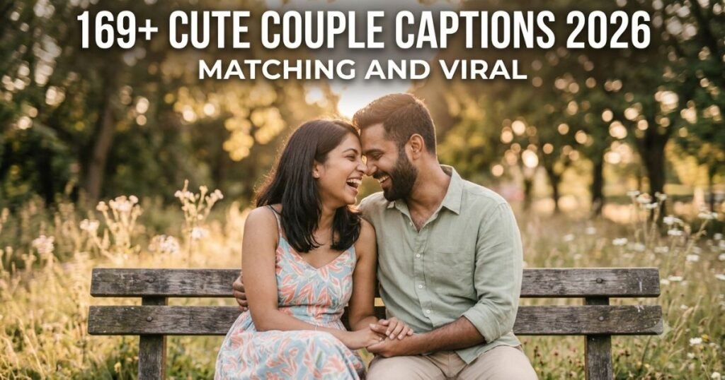 169+ Cute Couple Captions 2026 | Matching & Viral