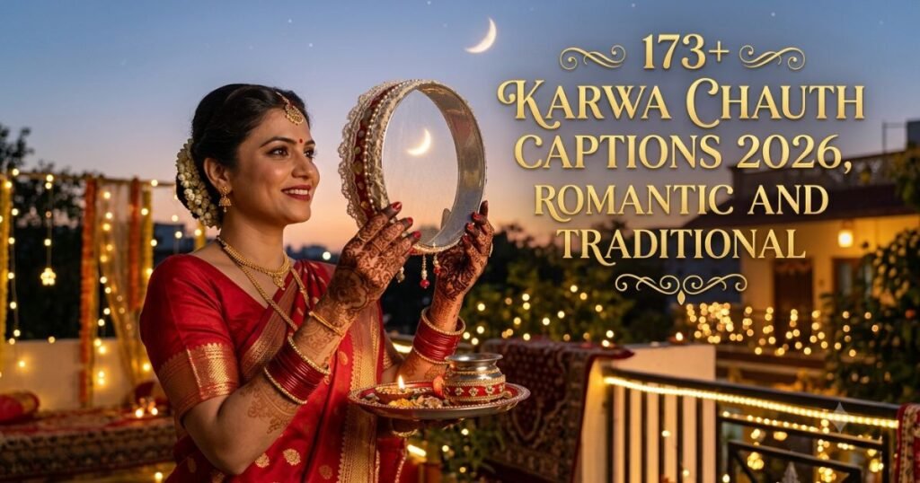 173+ Karwa Chauth Captions 2026