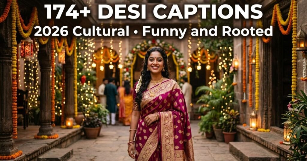 174+ Desi Captions 2026