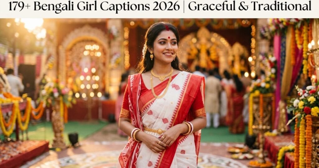179+ Bengali Girl Captions 2026 | Graceful & Traditional