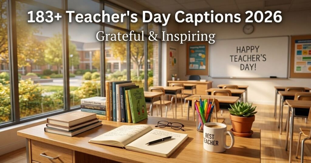 183+ Teacher's Day Captions 2026