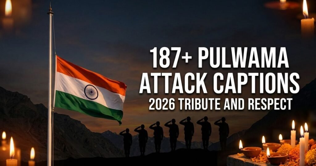 187+ Pulwama Attack Captions 2026
