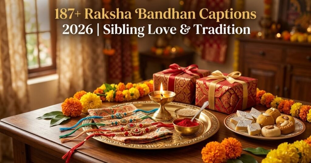 187+ Raksha Bandhan Captions 2026